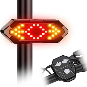 Kierunkowskazy rowerowe na rower hulajnogę oświetlenie lampka rowerowa tył led usb pilot