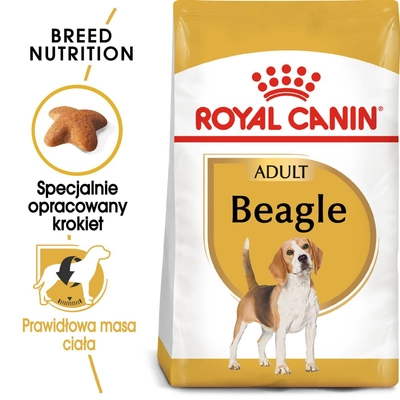 ROYAL CANIN Beagle Adult 12kg karma sucha dla psów dorosłych rasy beagle / Opakowanie uszkodzone (5192,6277) !!! 