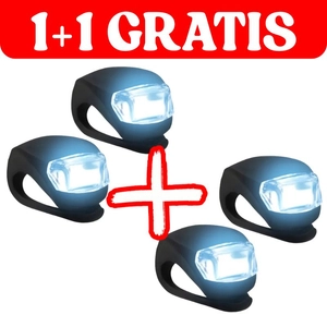 Lampka silikonowa rowerowa