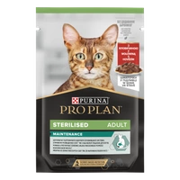 Purina Pro Plan Sterilised z wołowiną dla kota 26x85g + Rolka do ubrań GRATIS!!