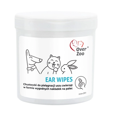 OVER ZOO Ear Wipes chusteczki do pielęgancji uszu 50szt