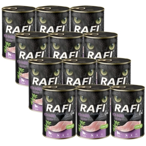 RAFI Cat Adult Sterilised z królikiem 12x400g