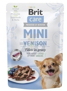 Brit Care Mini Venison fillets in gravy 85g
