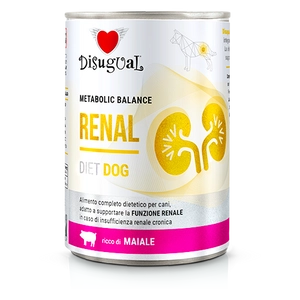 Disugual Karma mokra dla psa Weterynaryjna RENAL Wieprzowina (dorosły) 400g