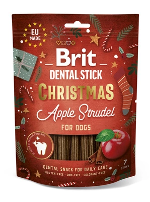 BRIT Christmas Dog Dental Snack 250g