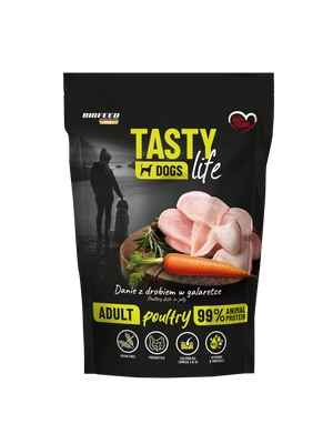 Tasty Dogs Life Danie z drobiem w galaretce 500g