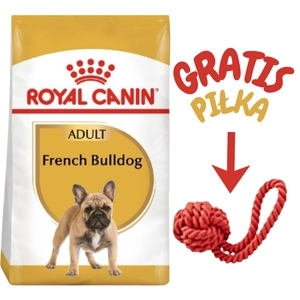 ROYAL CANIN French Bulldog Adult 3kg karma sucha dla psów dorosłych rasy bulldog francuski + Royal Canin Piłka dla psa GRATIS!!