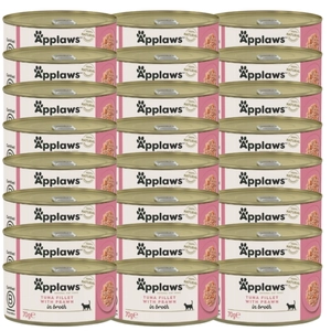 Applaws Cat Tuńczyk z krewetkami 24x70g PUSZKA