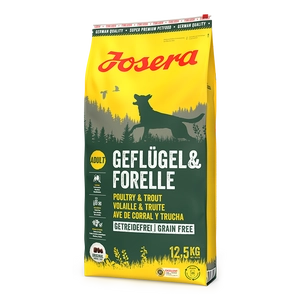 JOSERA Geflügel & Forelle 12,5kg /Opakowanie uszkodzone (1990,2031) !!!