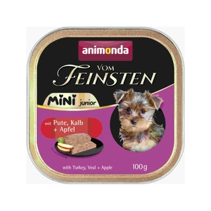 ANIMONDA Vom Feinsten mini junior indyk/cielęcina/jabłko 100g