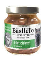 Basttet'o Holistic filet cielęcy w galerecie dla kotów 130g