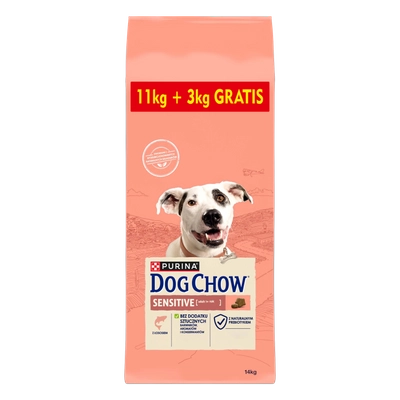 PURINA Dog Chow Adult Sensitive Salmon 13,5kg/Opakowanie uszkodzone (6374) !!!