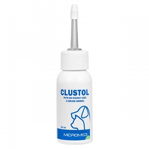 MICROMED Vet Clustol, Płyn do higieny uszu 50ml