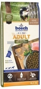Bosch Adult Poultry & Millet, drób i proso (nowa receptura) 15kg