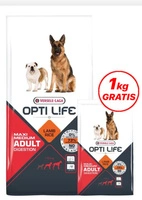 VERSELE-LAGA Opti Life Adult Digestion Medium&Maxi 12,5kg + 1kg GRATIS !!!