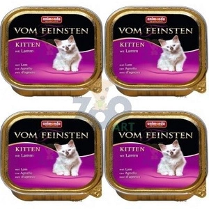 ANIMONDA Vom Feinsten Kitten smak: z jagnięciną 6 x 100g