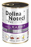 Dolina Noteci Premium Królik z żurawiną 400g