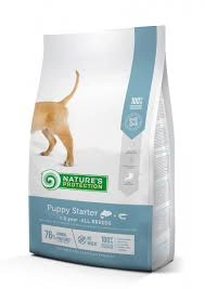 NATURES PROTECTION Puppy Starter Salmon with Krill All Breeds 2kg + niespodzianka dla psa GRATIS!
