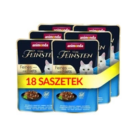 ANIMONDA Cat Vom Feinsten Adult  Drób + filet z mintaja saszetka 18x85g