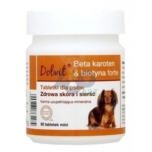 Dolvit Beta karoten & biotyna forte Mini 90 tabletek
