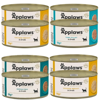 Applaws Cat Mix 4 smaków (8x156g)