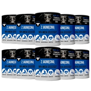 Mr.BIG kawałki w sosie z jagnięciną 10x400g dla psa