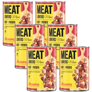 JOSERA Meatlovers Menu Wołowina z ziemniakami 6x800g