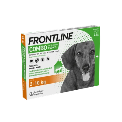 FRONTLINE Combo Spot -On Pies S 2-10kg (pipeta 3x 0,67ml)