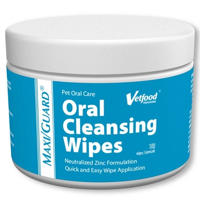 VETFOOD  MAXI/GUARD Oral Cleansing Wipes 100 szt.