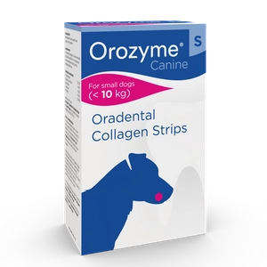 Orozyme-kolagenowe płatki czyszczące dla psa rozm S 224g