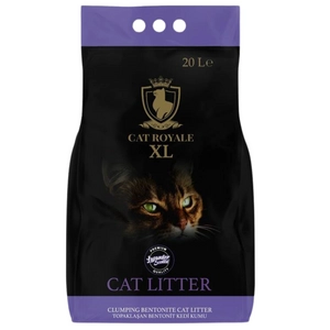 Cat Royale Lawenda żwirek bentonitowy 20l-16,5kg\ Opakowanie uszkodzone (2637) !!!