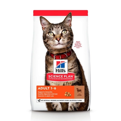 HILL'S SP Science Plan Feline Adult Jagnięcina 10kg