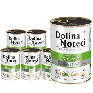 Dolina Noteci PREMIUM bogata w dziczyznę 12x400g