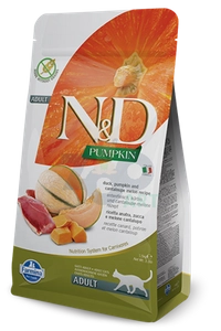 Farmina N&D Pumpkin feline DUCK, PUMPKIN AND CANTALOUPE MELON RECIPE ADULT 1,5kg
