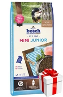 Bosch Junior Mini drób (nowa receptura) 15kg + Niespodzianka dla psa GRATIS