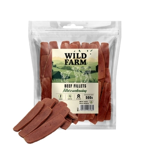 WILD FARM filet z wołowiny 500g przysmak dla psa