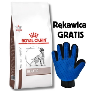 ROYAL CANIN Hepatic HF 16 12kg + Rękawica do czesania GRATIS!