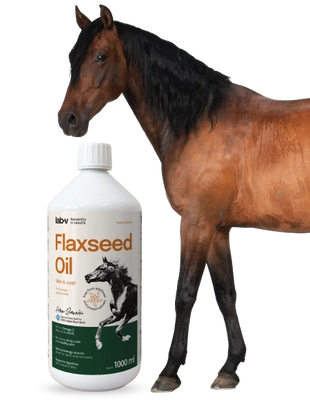 Lab-v Flaxseed Oil – 100% olej lniany tłoczony na zimno dla koni 3x1000 ml