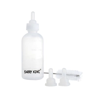 BarryKing-Butelka do karmienia, 3 smoczki + szczoteczka, 60 ml