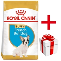 ROYAL CANIN French Bulldog Puppy 3kg karma sucha dla szczeniąt do 12 miesiąca, rasy bulldog francuski + NIESPODZIANKA DLA PSA GRATIS!!!