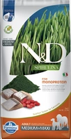 FARMINA N&D Spirulina Herring Adult Medium& Maxi 7kg 