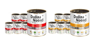 Dolina Noteci PREMIUM bogata w wołowinę i kaczkę z dynią 24x800g