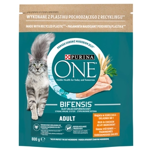 Purina One Cat Adult Karma z kurczakiem dla kota 800g
