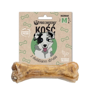 Paka Zwierzaka Kość z dodatkiem strusia (M)