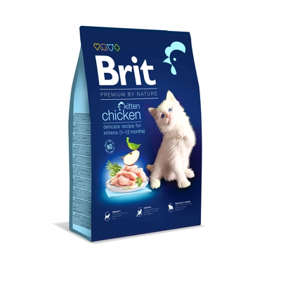 BRIT Premium By Nature Kitten 1,5kg / Opakowanie uszkodzone (244,245) !!!