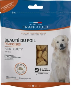 FRANCODEX Przysmak dla psa - piękna sierść 75 g