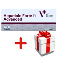 VETEXPERT Hepatiale Forte Advanced 30 tab + NIESPODZIANKA DLA KOTA GRATIS!!