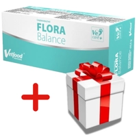 VETFOOD FLORA Balance 120 caps + NIESPODZIANKA DLA KOTA GRATIS!!