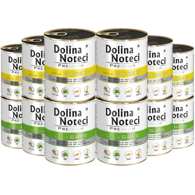 Dolina Noteci PREMIUM bogata w kurczaka/dziczyznę 12x800g
