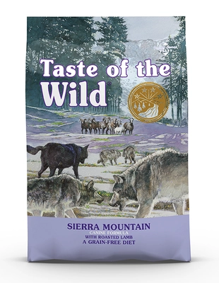 TASTE OF THE WILD Sierra Mountain 10,7 kg / Opakowanie uszkodzone (4925)